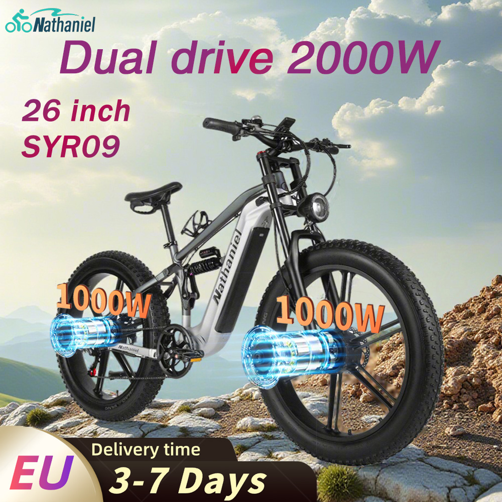 Dual Motor Ebike Kit 2000W - Nathaniel SYR09 Elektrofahrrad 2000 W Doppelmotor,