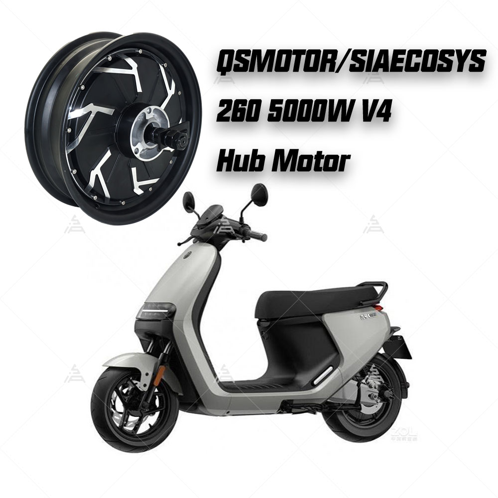 QSMOTOR QS260 V4 5000W 10000W  – Direct Drive Hub Motor 72V 5000W Bewertung und Preis
