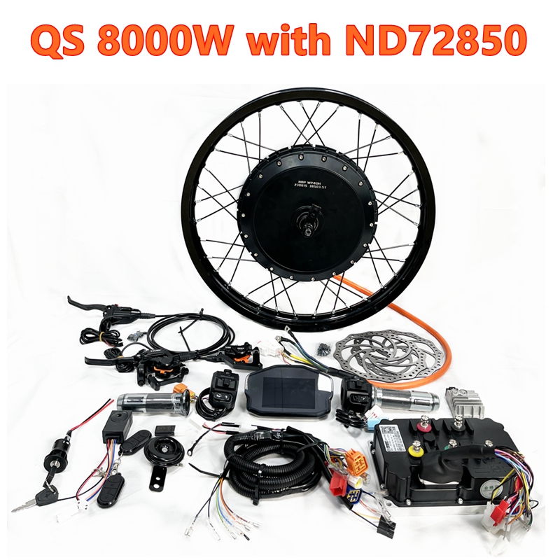 QS273 40H V3 Peak 8000W 150mm  – 72V 8000W Brushless Hub Motor Bewertung und Preis